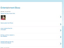 Tablet Screenshot of entertainmentboxz.blogspot.com