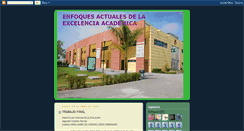 Desktop Screenshot of excelenciacademica.blogspot.com