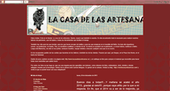 Desktop Screenshot of lacasadelasartesanas.blogspot.com