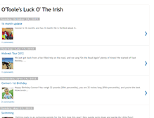 Tablet Screenshot of luck-o-the-irish.blogspot.com