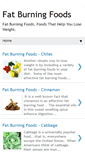 Mobile Screenshot of fatburningfoodsonline.blogspot.com