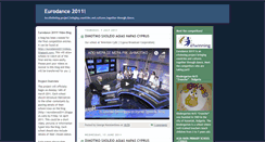 Desktop Screenshot of eurodance2011.blogspot.com