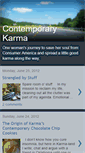 Mobile Screenshot of contemporarykarma.blogspot.com