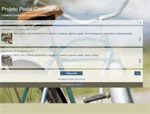 Tablet Screenshot of pedalconsciente.blogspot.com