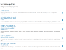 Tablet Screenshot of lavozdequines.blogspot.com