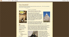 Desktop Screenshot of ciaoistanbul.blogspot.com