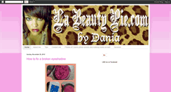 Desktop Screenshot of labeautypie.blogspot.com