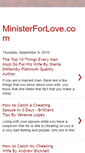 Mobile Screenshot of ministerforlove.blogspot.com