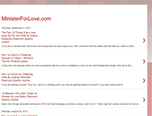 Tablet Screenshot of ministerforlove.blogspot.com