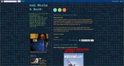 Desktop Screenshot of gobwroteabook.blogspot.com