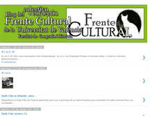 Tablet Screenshot of frentecultural.blogspot.com