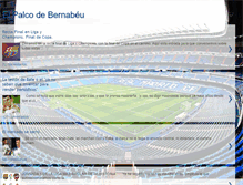 Tablet Screenshot of elpalcodebernabeu.blogspot.com