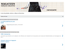 Tablet Screenshot of magatzenespaciocreativo.blogspot.com