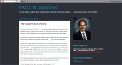 Desktop Screenshot of paulwreeves.blogspot.com