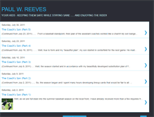 Tablet Screenshot of paulwreeves.blogspot.com