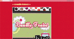 Desktop Screenshot of crea-vanillefraise.blogspot.com