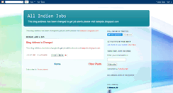 Desktop Screenshot of allindianjobs.blogspot.com