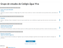 Tablet Screenshot of colegioaguaviva.blogspot.com