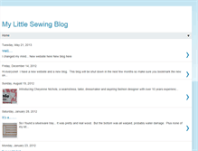 Tablet Screenshot of mylittlesewing.blogspot.com