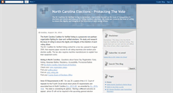 Desktop Screenshot of ncvoters.blogspot.com