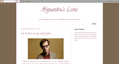 Desktop Screenshot of alexannmayberry.blogspot.com
