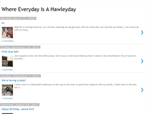 Tablet Screenshot of hawleyday.blogspot.com