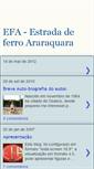 Mobile Screenshot of efararaquara.blogspot.com