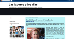 Desktop Screenshot of laboresylosdias.blogspot.com