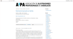 Desktop Screenshot of ilustradoresandalucia.blogspot.com