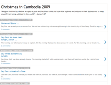 Tablet Screenshot of christmasincambodia2009.blogspot.com