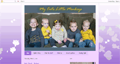 Desktop Screenshot of cutelittlemonkeys.blogspot.com