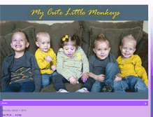 Tablet Screenshot of cutelittlemonkeys.blogspot.com