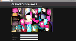 Desktop Screenshot of glamorous-shawls.blogspot.com