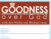 Tablet Screenshot of goodnessovergod.blogspot.com