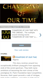 Mobile Screenshot of championofourtime.blogspot.com