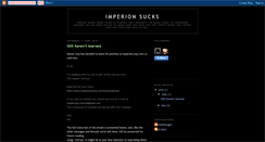 Desktop Screenshot of imperionsucks.blogspot.com