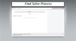 Desktop Screenshot of findsolveprocess.blogspot.com