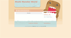 Desktop Screenshot of moshimonsterworld.blogspot.com