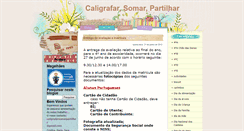 Desktop Screenshot of caligrafarsomarpartilhar.blogspot.com