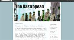 Desktop Screenshot of gastropean.blogspot.com
