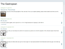 Tablet Screenshot of gastropean.blogspot.com
