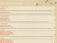 Tablet Screenshot of kansarmoede-in-belgie.blogspot.com