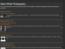 Tablet Screenshot of markwhitephoto.blogspot.com