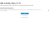 Tablet Screenshot of kiki11-15.blogspot.com