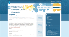 Desktop Screenshot of otitic-barotrauma.blogspot.com