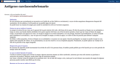 Desktop Screenshot of antigenocarcinoembrionario.blogspot.com
