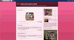 Desktop Screenshot of johnandlaceysworld.blogspot.com