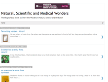 Tablet Screenshot of natscimedwonders.blogspot.com