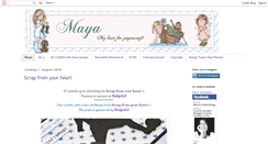 Desktop Screenshot of mayas-hobbyblogg.blogspot.com