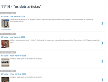 Tablet Screenshot of 3artistas.blogspot.com